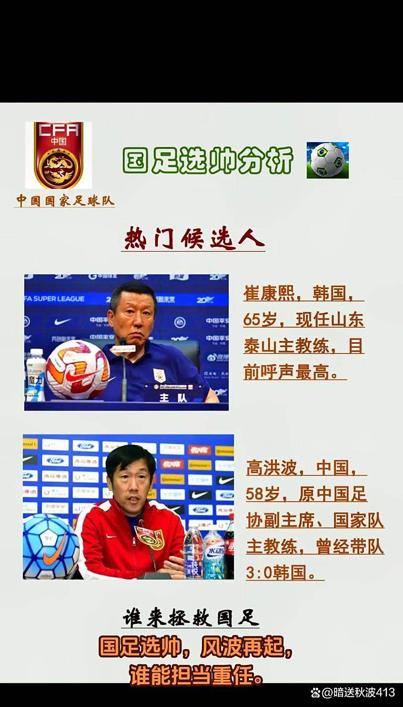 国足重组工作面临巨大困难选帅尚未启动技术总监人选未定的简单介绍